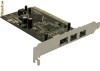 Placa PCI 1x FireWire A + 2x FireWire B - 89106