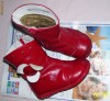 Cizmulite fetite, piele, mas 22