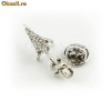 Brosa Placata Cu Aur 18k