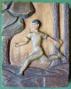 Sculptura - basorelief pe lemn - Boxholms OK 1944