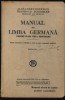 Manual de limba germana , 1935 , scrisa de 2 profesori din Chisinau