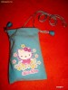 Hello Kitty Saculet husa protectie telefon mobil, Mp3, Mp4
