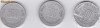 Lot 12 monede de 500 lei Romania 1999 si 2000