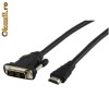 Cablu HDMI (tata) la DVI (tata) lungime 5 metri