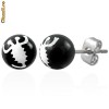 Cercei din inox - scorpion - cod 139