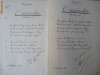 Manuscris interbelic cu epigrame , scrisori versificate , o nuvela