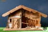 Casuta taraneasca din lemn in miniatura