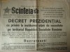 RARITATE - ZIAR SCANTEIA DIN 5 MARTIE 1977 ZIUA DUPA CUTREMUR