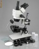 stereomicroscop cu zoom profesional pentru gemologie