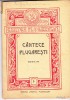 CANTECE PLUGARESTI - partituri