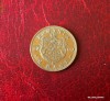 Romania - moneda 2 bani 1900 XF+