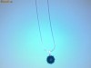 lant de argint+pandantiv din argint cu piatra onix