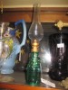 Lampa de masa pe gaz cu sticla verde