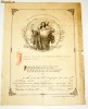 Certificat de botez -1876, religie protestanta
