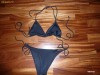 COSTUM DE BAIE NEGRU ETAM - SLIP MAR S - SUTIEN MAR 70 B - NOU