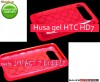HUSA GEL - SILICON HTC HD7 ROZ - TRANSPORT GRATUIT
