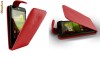 Husa piele ROSU  MOV , CLASA si LUX - 90 RON - LG OPTIMUS 2X P990