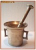 Piulita  / mojar din bronz masiv - vechi, pt colectionari (1)