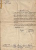 Adeverinta De Inaintare In Grad - Scolara - 1942