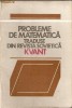 Probleme de matematica*revista KVANT