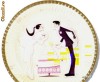 Set de 10 farfurii 23cm WEDDING