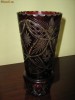 Vaza cristal rubin