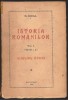 ISTORIA ROMANILOR (vol I) - N Iorga (1936)
