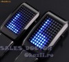 Ceas de mana unisex cu led-uri 0 Kelvin dark, curea din piele. Superb!