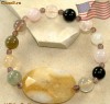 Bratara elastica,  foarte frumoasa cu citrine natural. !OFERTA
