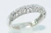 verigheta dama aur alb 14K cu diamante naturale 3.9gr