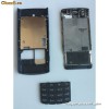 Carcasa mijloc metalic corp miez tastatura cu casca difuzor si jack audio rama display rama lcd Nokia X3-02 3 piese Originala