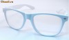 Ochelari Nerd Geek tocilar, cu lentile clear , culoare alba