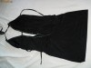 ROCHITA neagra mar xs/s ff sexy,aplicatii strasuri si spatele gol