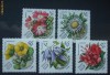 1675* Rusia 1981 - FLORI DE GRADINA, serie MNH