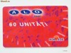 CARTELA ALO GSM 60 UNITATI CS DE LA RUE **