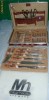 SET CUTITE MILLERHAUS IN SERVIETA ORIGINALA [14 cutite / 6 furculite / 2 foarfece / 1 satar / 1 tepusa]