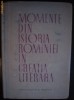 MOMENTE DIN ISTORIA ROMANIEI IN CREATIA LITERARA - HORIA URSU