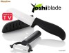 Cutit ceramica Yoshiblade Bonus dispozitiv decojire din ceramica si huse protectie
