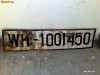 numar inmatriculare militar german wehrmacht wh kubelwagen din razboi