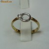 Inel aur 18 KT cu DIAMANT NATURAL   ** oferta de PASTE **