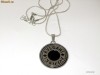 Lant cu medalion din inox BVLGARI