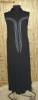 Rochie de seara din stofa de lana, vintage, anii 60