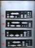Back shield \ tablita spate placa de baza lot 4
