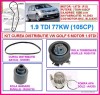 kit distributie VW GOLF 5  1.9TDI 77KW (105CP) contine si pompa de apa