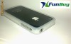 Bumper Iphone 4 Alb - silicon