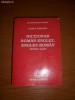 DICTIONAR  ROMAN - ENGLEZ , ENGLEZ - ROMAN