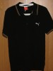 tricou polo Puma, ORIGINAL, barbati, bumbac, negru, marime: S