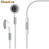Casti ORIGINALE APPLE volum + comenzi pe fir pt iPod Nano Classic Touch Shuffle / iPad 1 iPad2, OUTLET IASI !!!