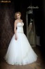 VAND ROCHIE DE MIREASA DIVINE ATELIER, marimea 40, Colectia Iconic 2010, model Adelaida, A-line culoare ivory