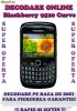 Decodez Blackberry 8520 == Decodare Blackberry 8520 Curve == Deblocare ONLINE = SUPER OFERTA =